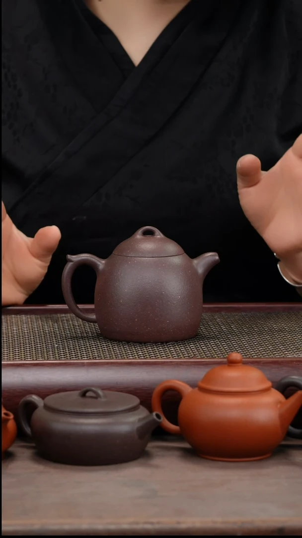 【闪购商品】紫砂茶壶全手工零添加天青泥秦权壶