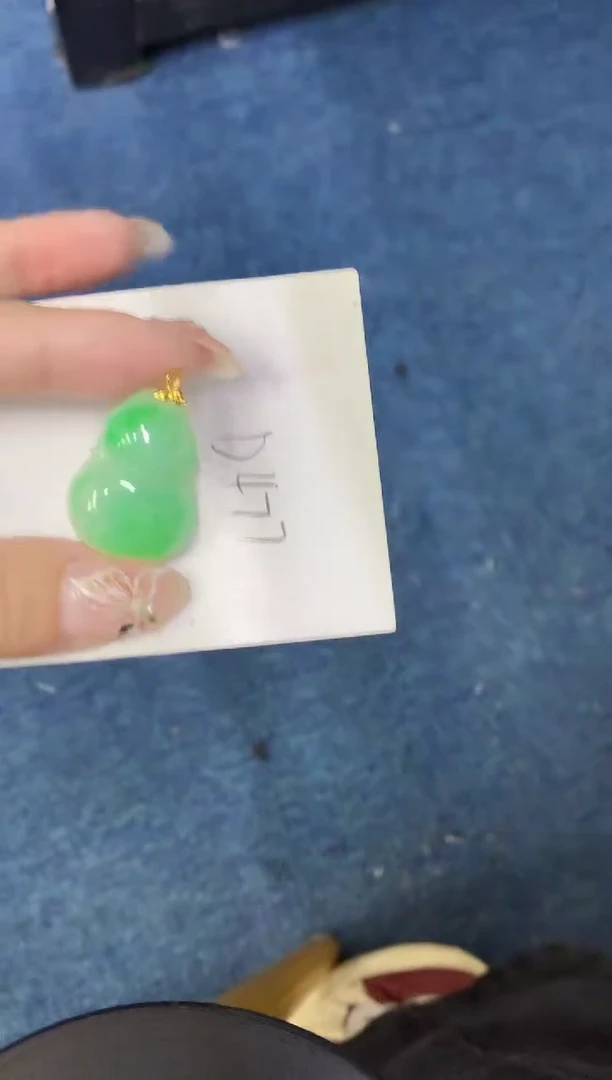 【闪购商品】翡翠颈饰18K金镶嵌000000000000