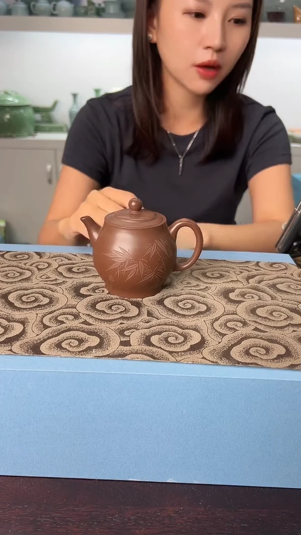 龙泉云间青瓷小米茶器