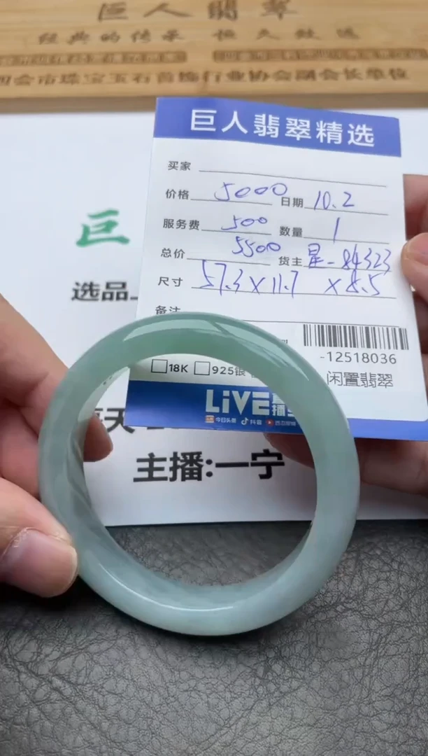 颈饰未镶嵌翡翠手镯多人-12518036