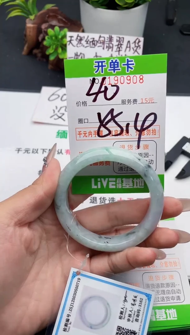 未镶嵌手镯翡翠08天然翡翠A货