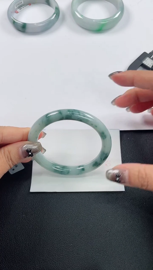 未镶嵌手镯翡翠基地发货H8980 56+