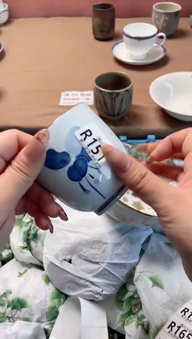 瓷片小*鹅瓷器瓷器R151