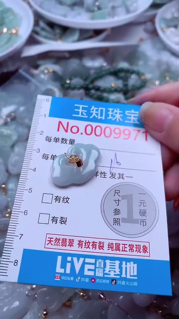 吊坠(不含链)未镶嵌翡翠9971