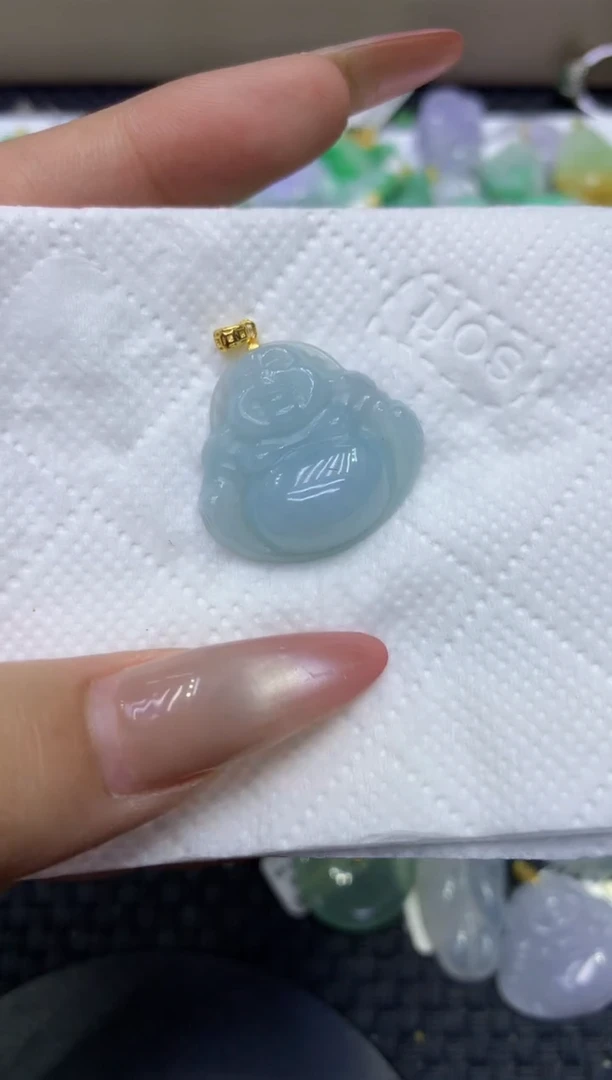 颈饰未镶嵌翡翠天然缅甸A货翡翠