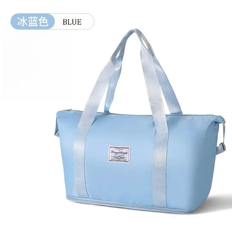 a0-1206纯色简约风大众中国风衣物收纳袋20-22英寸休闲风