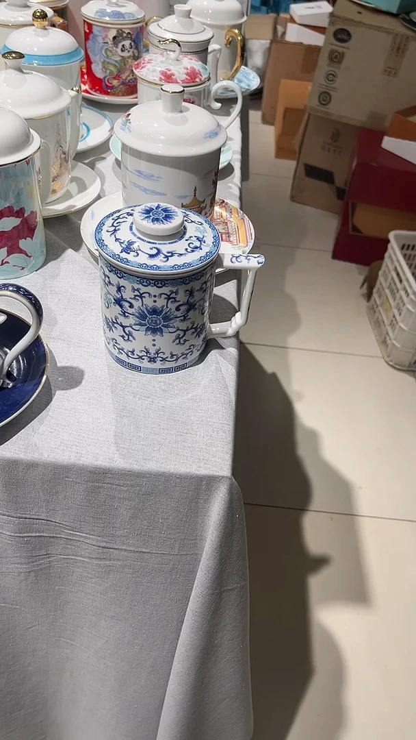 瓷茶漏杯隆达骨质瓷