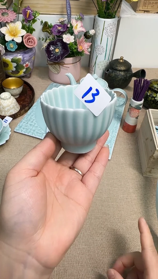 瓷片辰辰的瓷器好看到爆