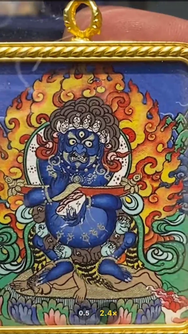 【闪购商品】吊坠两臂大黑天-与实物略有不符介意者勿拍