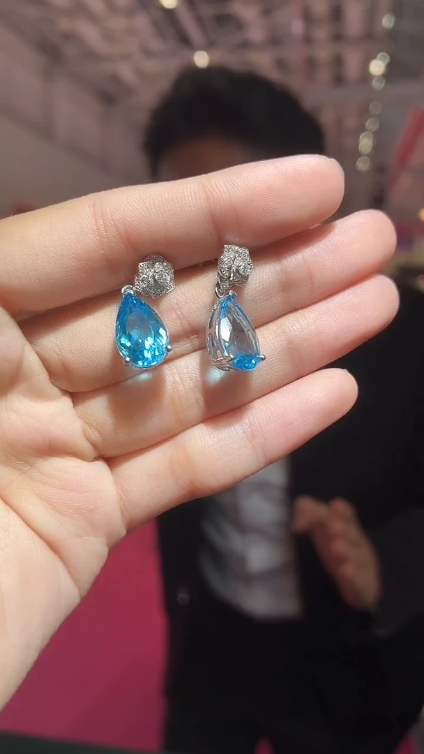 银S925镶嵌托帕石其他（扎德严选）