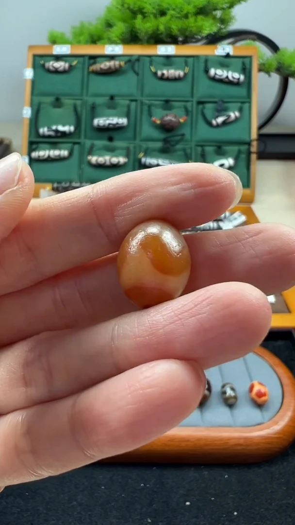 玛瑙/玉髓（覆膜）颈饰未镶嵌33（微瑕随机发货）