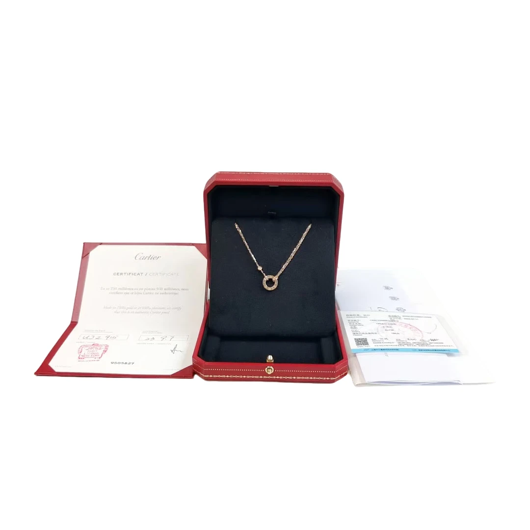 95新 Cartier/卡地亚 安洁利严选项链/0013024