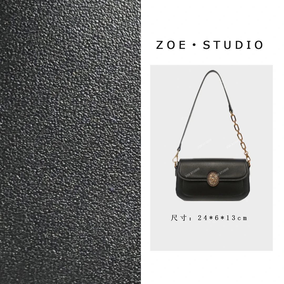 【佐伊甄选】CF-2237-黑色轻奢时尚气质小众肩包轻奢斜挎包女包