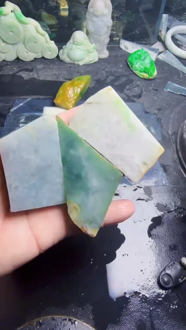 未镶嵌挂件翡翠天然翡翠130