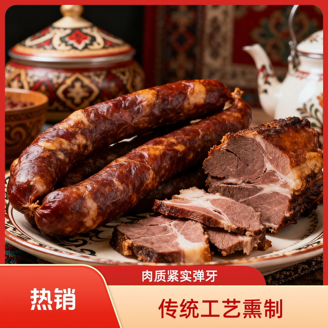 新疆伊犁正宗熏马肠新鲜生马肉拒绝冻肉家乡味道马肠子