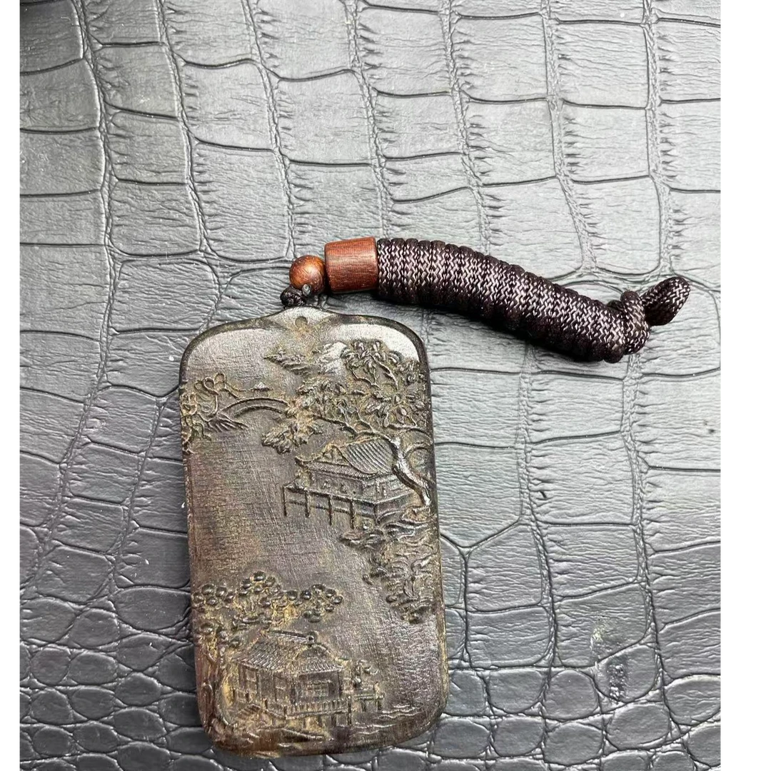 A0071沉木无事牌