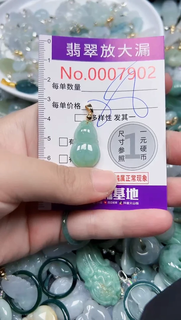 颈饰未镶嵌翡翠7902
