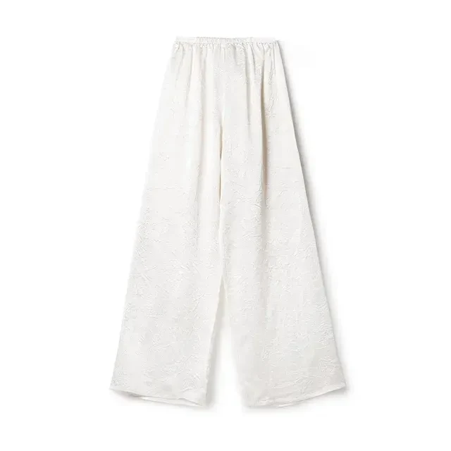 【花花】百搭爆款双色醋酸裤