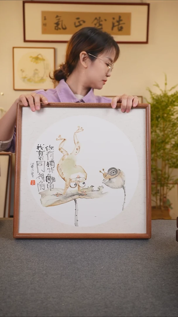 横款鹿鸣现代美术馆-张志城老师作品