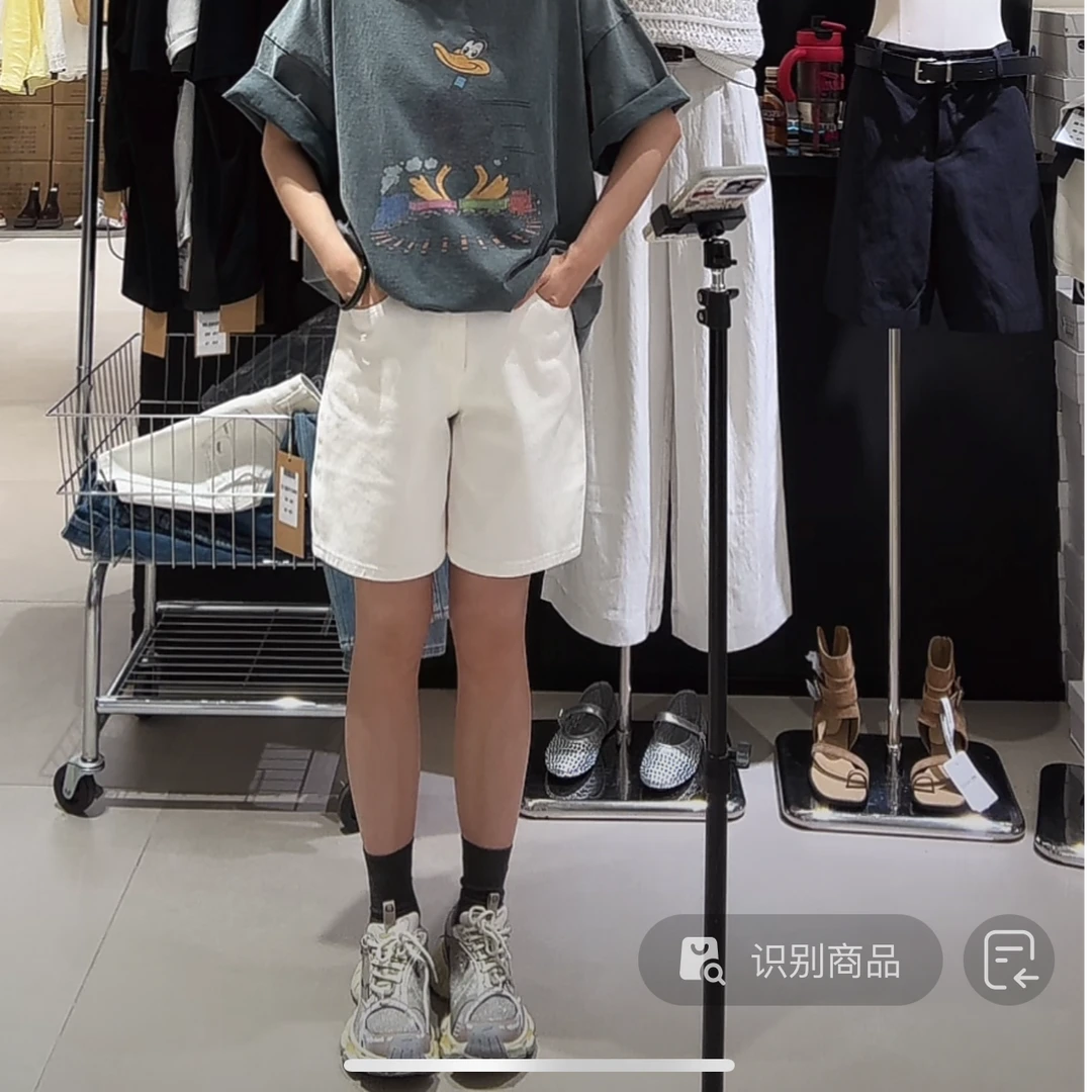 66326-百搭牛仔短裤-BOENSESI-牛仔短裤