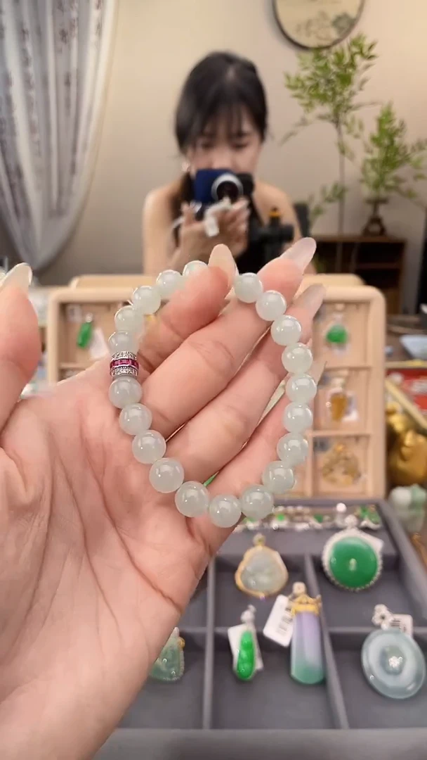 未镶嵌手串翡翠手串