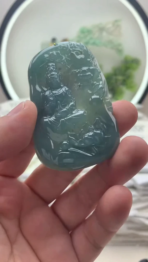 颈饰未镶嵌翡翠大势至