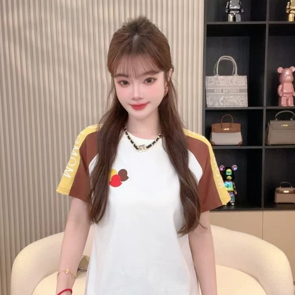 珊珊SOYFSD-2025年新款短袖上衣时尚休闲百搭显瘦春季C235