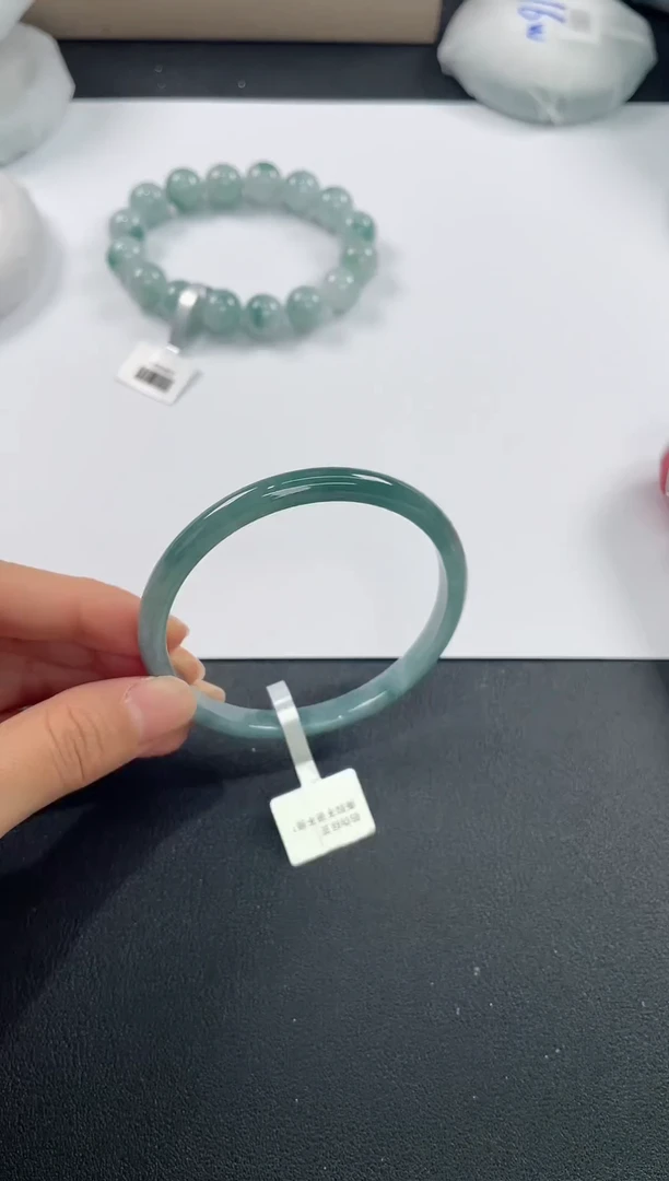 未镶嵌手镯翡翠基地发货H 8266 59+