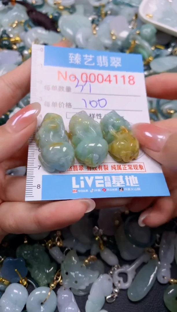 颈饰未镶嵌翡翠4118