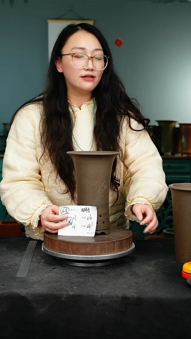 紫砂花盆8345紫砂花盆