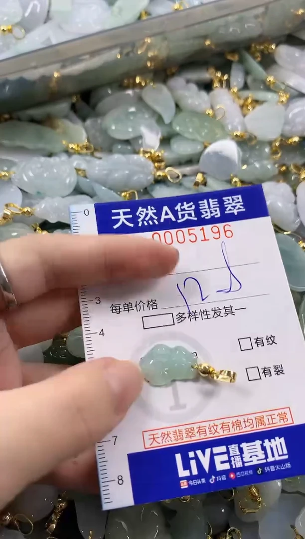 颈饰未镶嵌翡翠天然A货翡翠