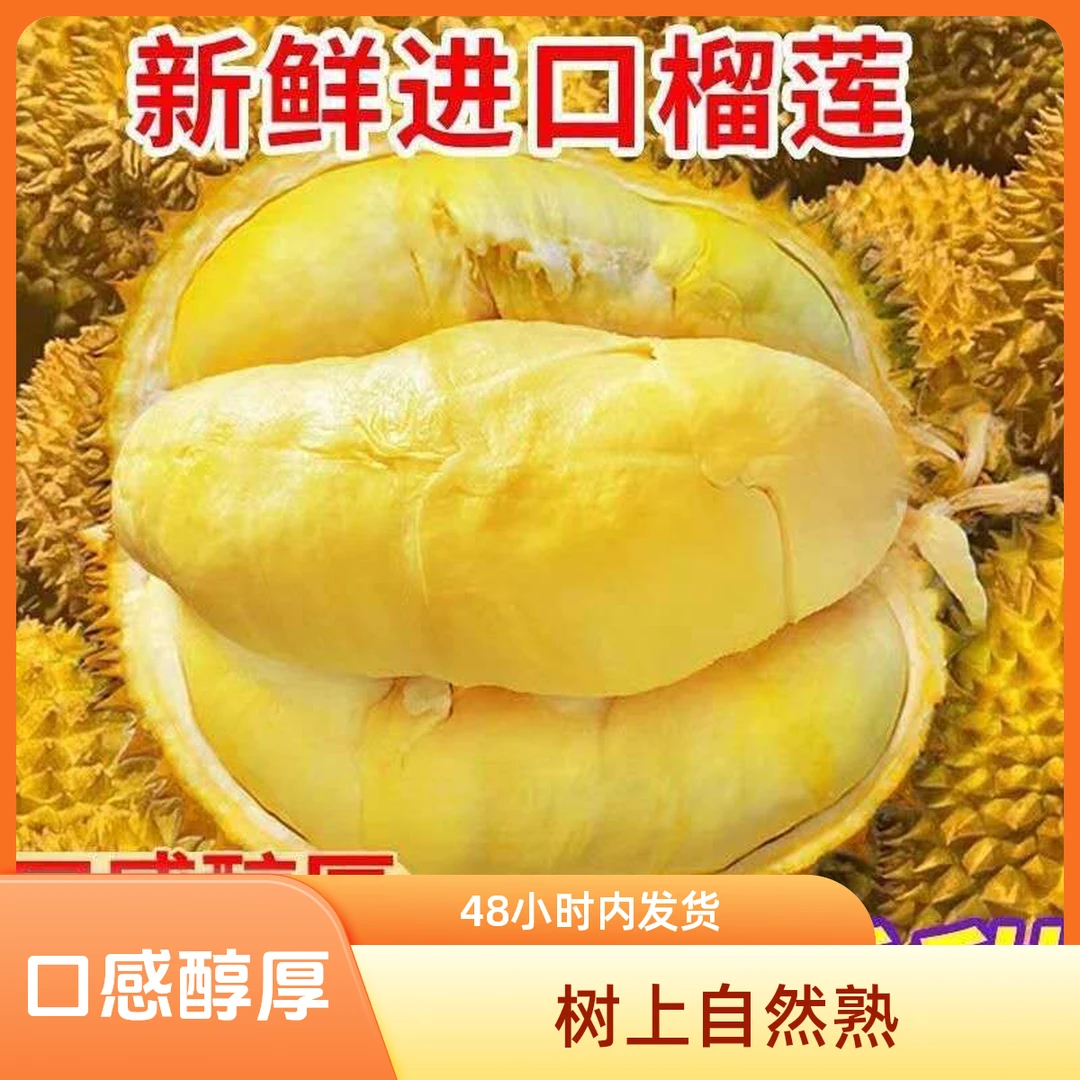 金枕榴莲核小鲜榴莲大果2斤起金枕泰国