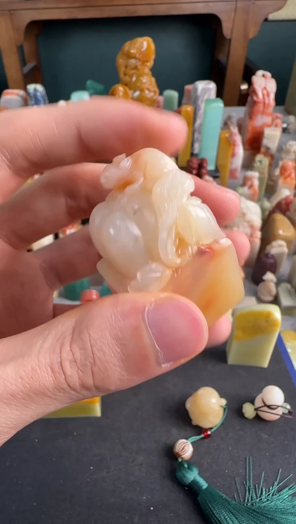 【闪购商品】青田石印石包四字5942