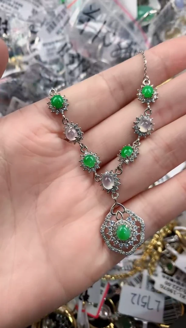 银S925镶嵌戒指翡翠121212---5