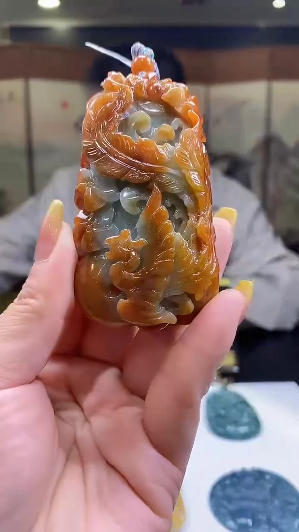 未镶嵌定制翡翠38/1212/W/凤凰