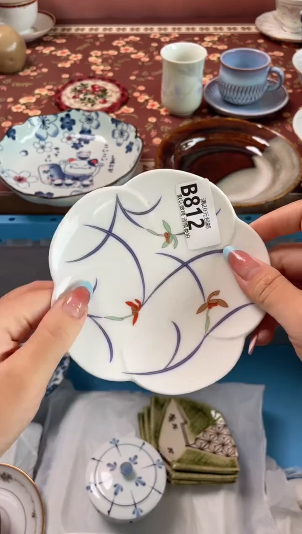 瓷片小*蹬瓷器瓷器B812