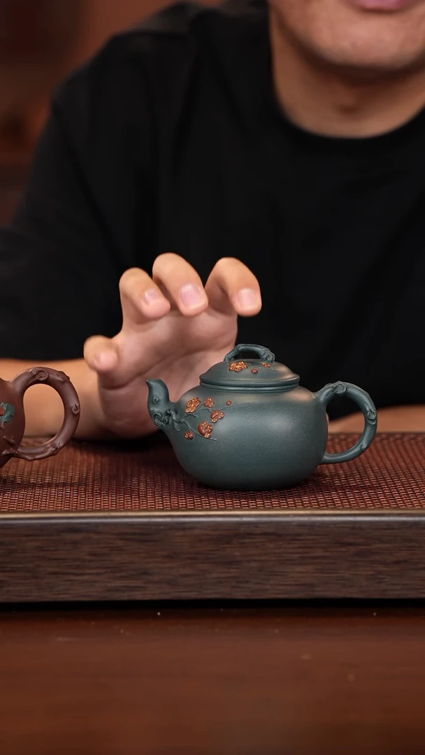 茶壶紫砂晚**风徐壶记精品紫砂壶