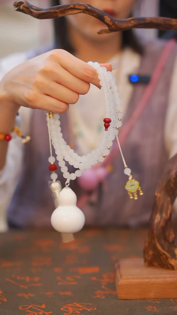 556非遗漆手艺工天然葫芦文玩福禄