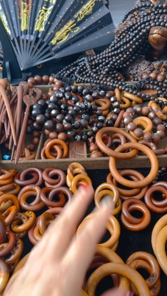 【闪购商品】枣木木雕乾坤圈25一物一拍