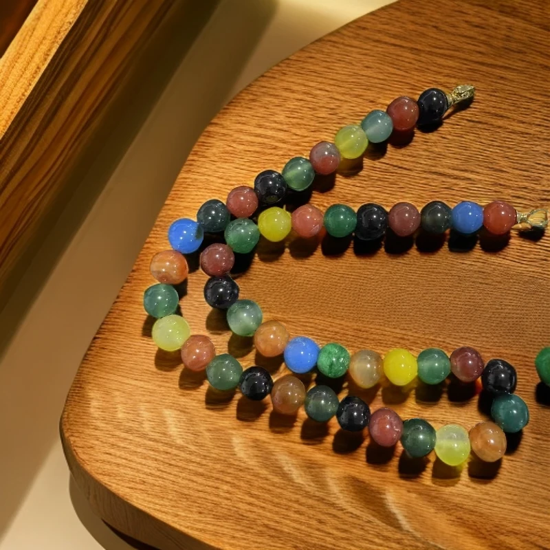 【百世璀璨 尽耀光芒】中华龙脉石项链K91