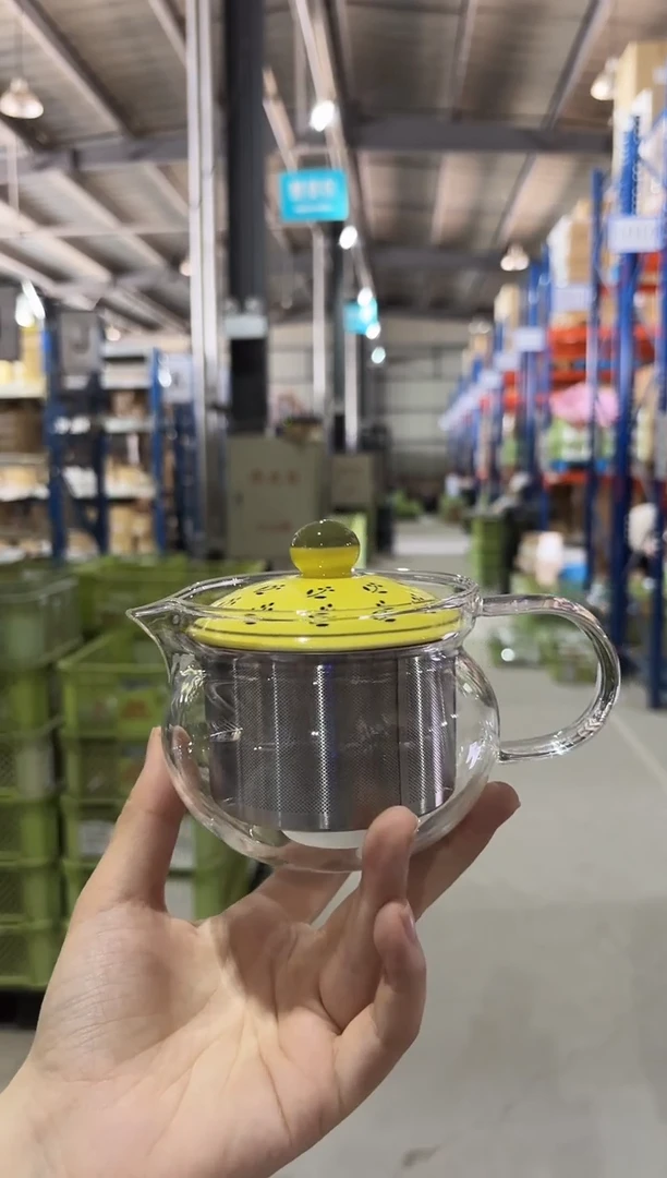 瓷Crespo（Y) SS茶壶（玻璃）