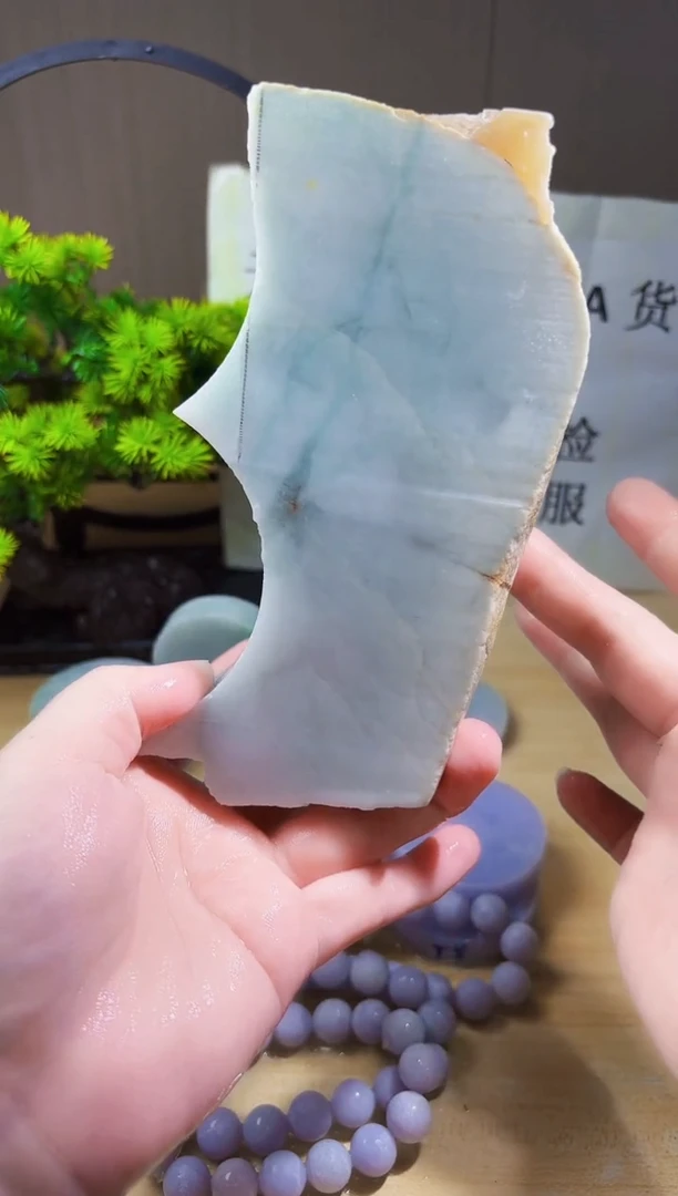 颈饰未镶嵌翡翠翡翠A货 丹715