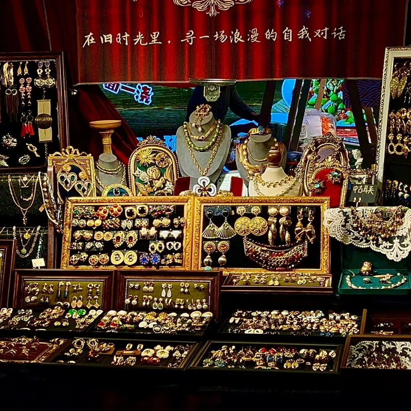 铜合金琉璃耳饰 铜合金饰品 39.9-319专拍
