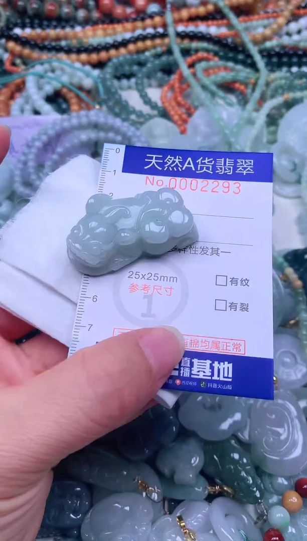颈饰未镶嵌翡翠天然翡翠