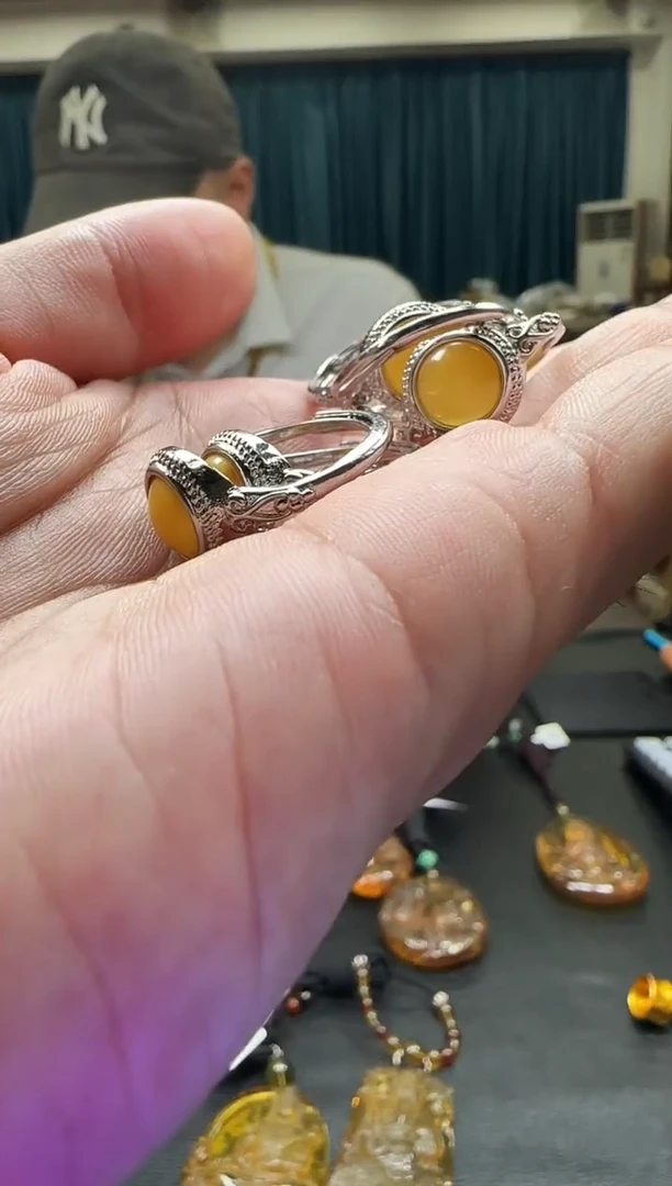 未镶嵌蜜蜡戒指DSD0929027多样性发一