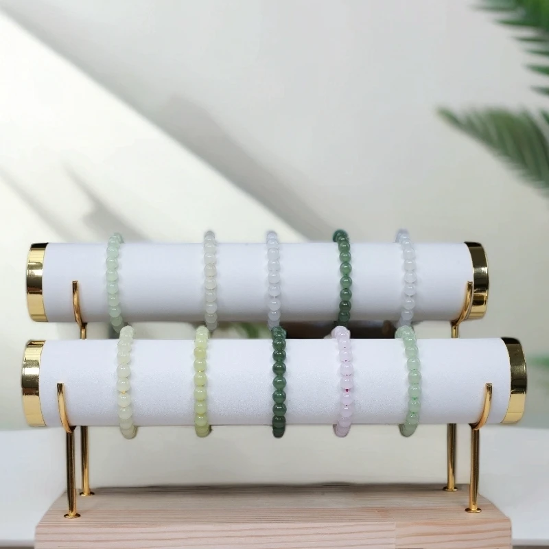 8mm天然和田玉手串源头工厂店手工挑选精美时尚简约百搭多样发一