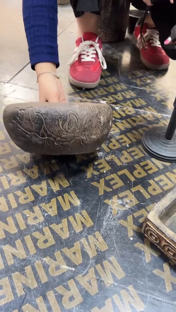 陶土丨荷叶盆【已打孔】