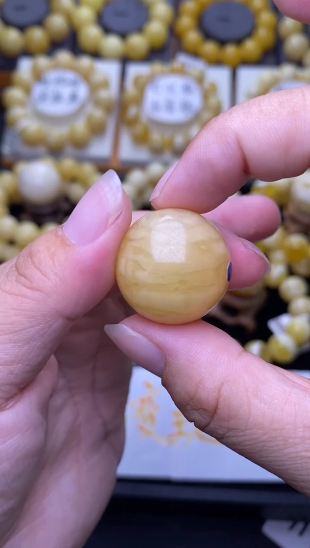 裸石琥珀未镶嵌大小姐珠宝严选107