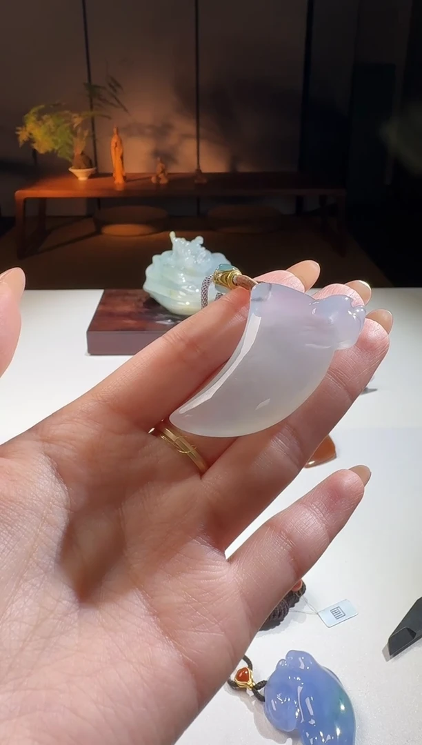 【闪购商品】翡翠颈饰未镶嵌【鑫鑫】