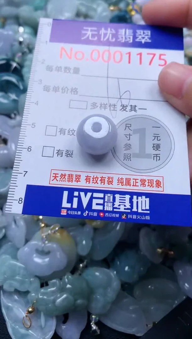 颈饰未镶嵌翡翠1175